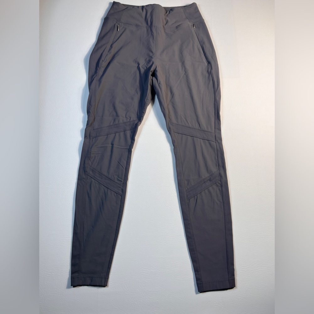 Athleta Jogging Leggings with Pockets Charcoal Grey Pants sz 6